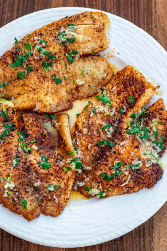Pan seared Tilapia Fillet